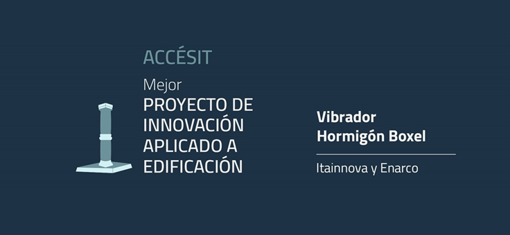 Vibrador de hormigón BOXEL: Mejor Proyecto de Innovación 2021
